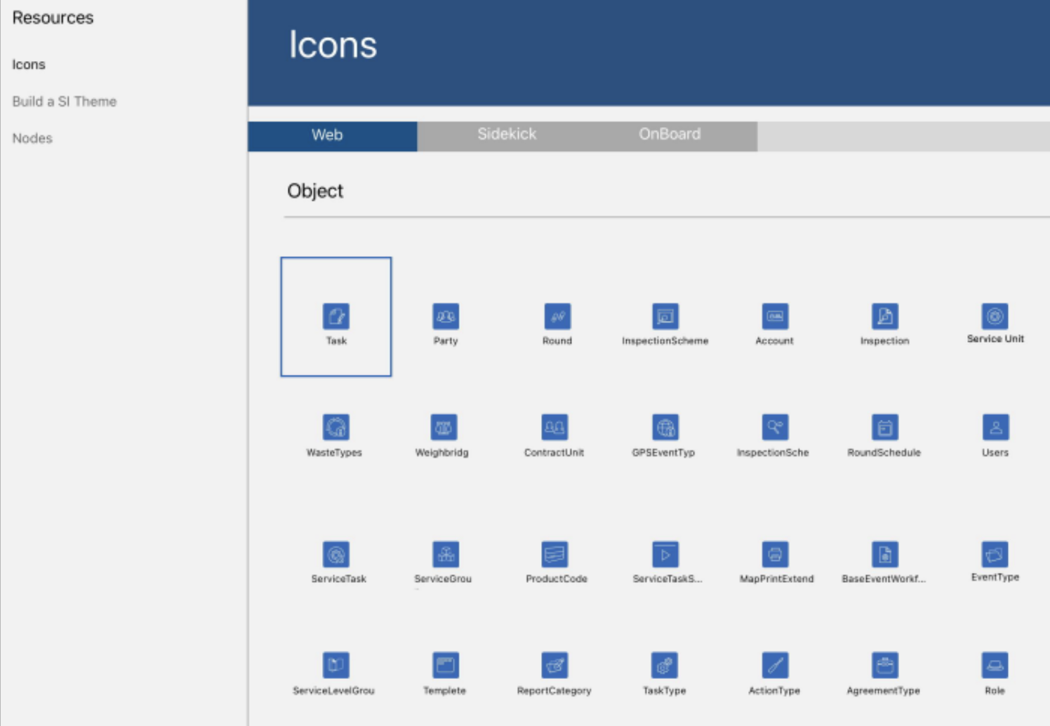Figma handoff screens from the ECHO design system component library